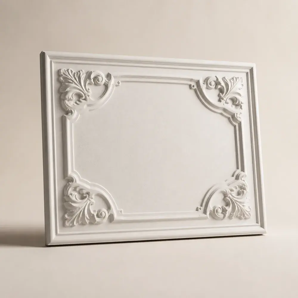 Modelo orientativo de panel ornamental de escayola